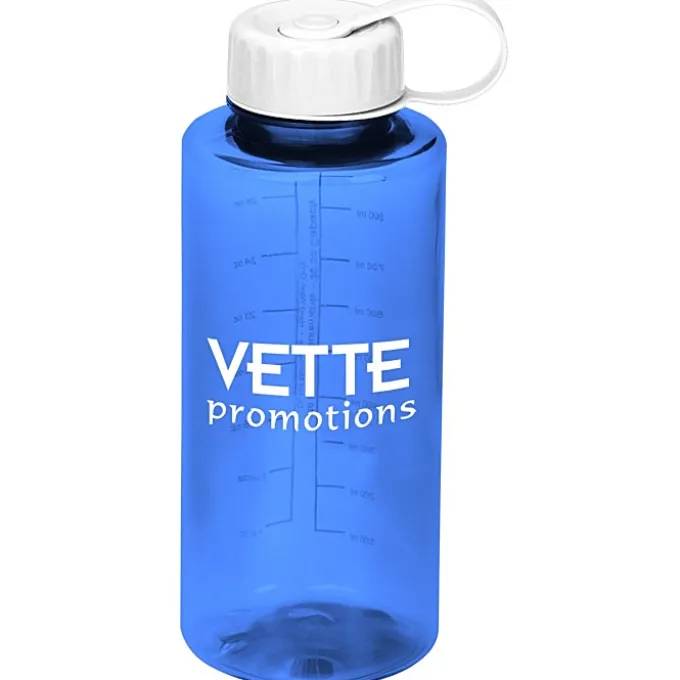 Mountain Bottle with Tethered Lid - 36 oz