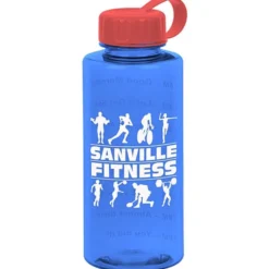 Mountain Bottle with Tethered Lid - 36 oz - Drink Guide