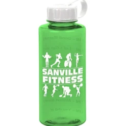 Mountain Bottle with Tethered Lid - 36 oz - Drink Guide