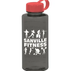 Mountain Bottle with Tethered Lid - 36 oz - Drink Guide