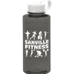 Mountain Bottle with Tethered Lid - 36 oz - Drink Guide