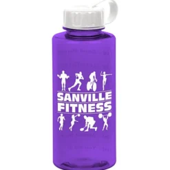 Mountain Bottle with Tethered Lid - 36 oz - Drink Guide