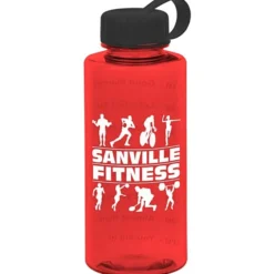 Mountain Bottle with Tethered Lid - 36 oz - Drink Guide