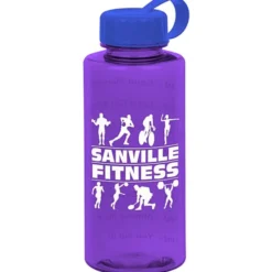 Mountain Bottle with Tethered Lid - 36 oz - Drink Guide