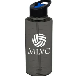 Mountain Bottle with Two-Tone Flip Straw Lid - 36 oz