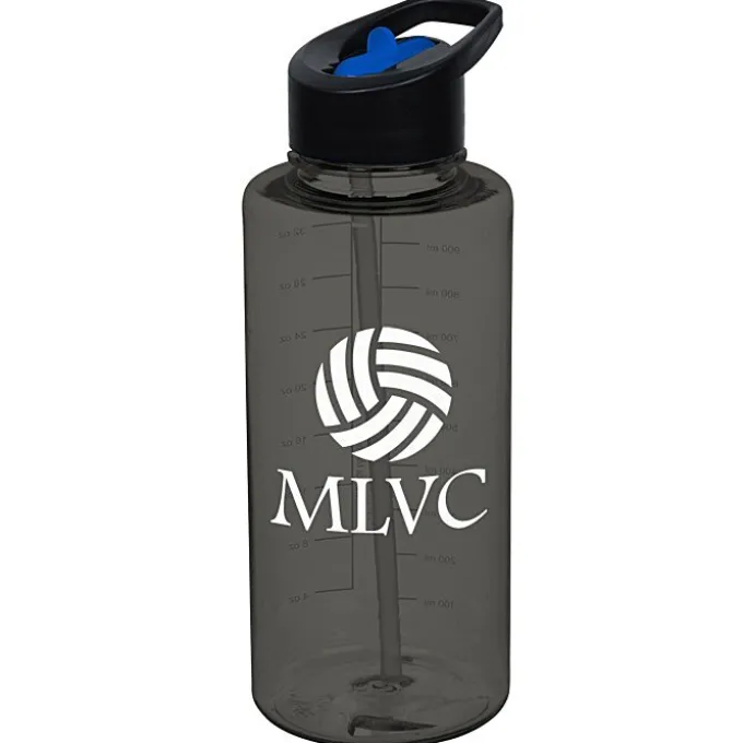 Mountain Bottle with Two-Tone Flip Straw Lid - 36 oz