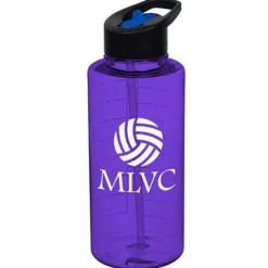 Mountain Bottle with Two-Tone Flip Straw Lid - 36 oz