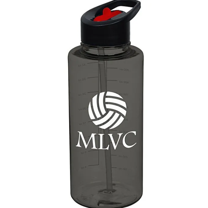 Mountain Bottle with Two-Tone Flip Straw Lid - 36 oz