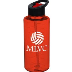 Mountain Bottle with Two-Tone Flip Straw Lid - 36 oz