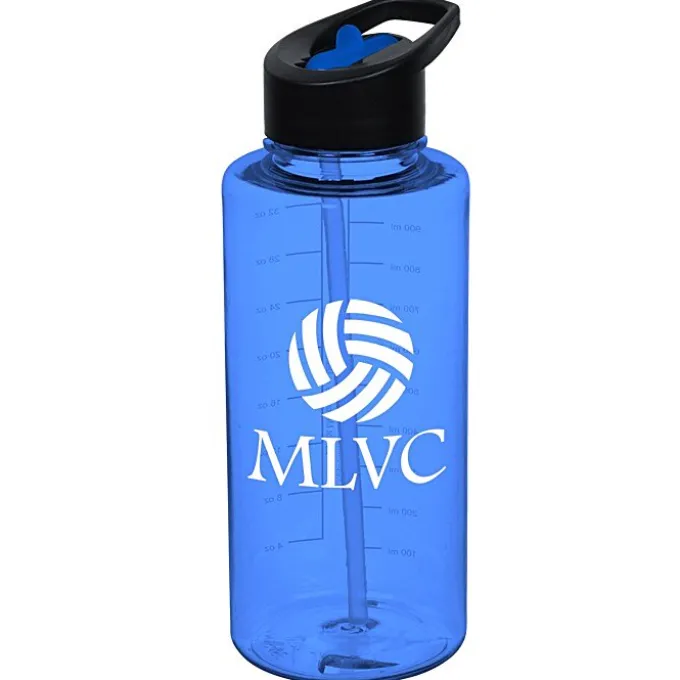 Mountain Bottle with Two-Tone Flip Straw Lid - 36 oz