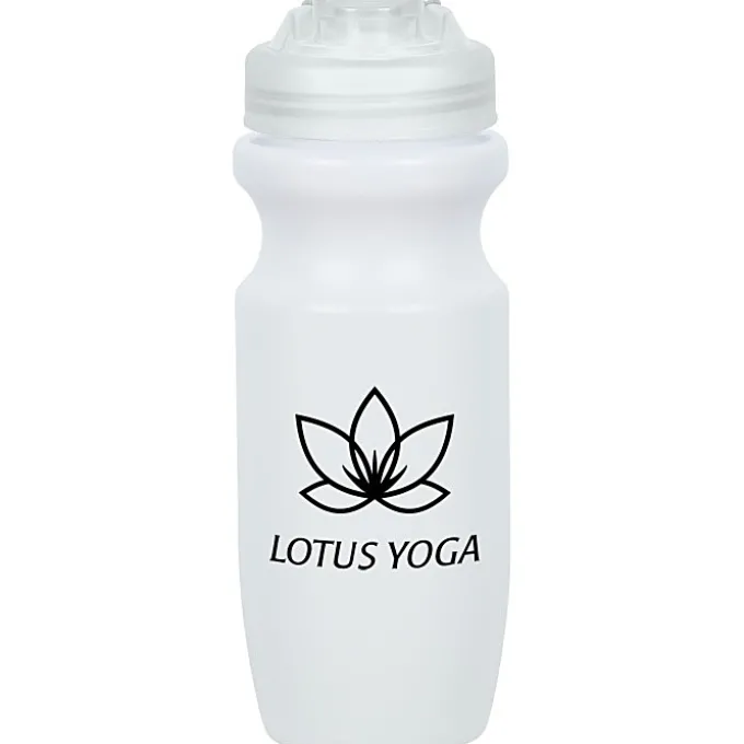 Move-It Bike Bottle with Flip Lid - 20 oz - Translucent