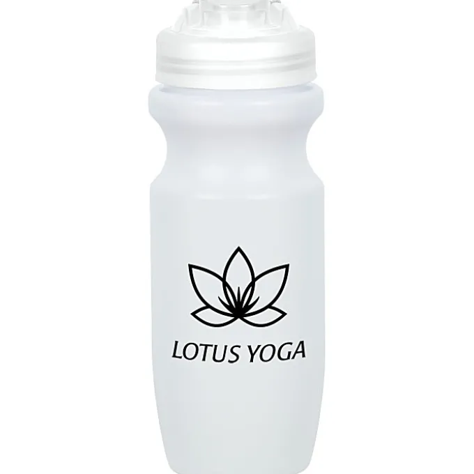 Move-It Bike Bottle with Flip Lid - 20 oz - Translucent