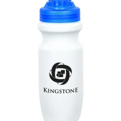 Move-It Bike Bottle with Flip Lid - 20 oz - White