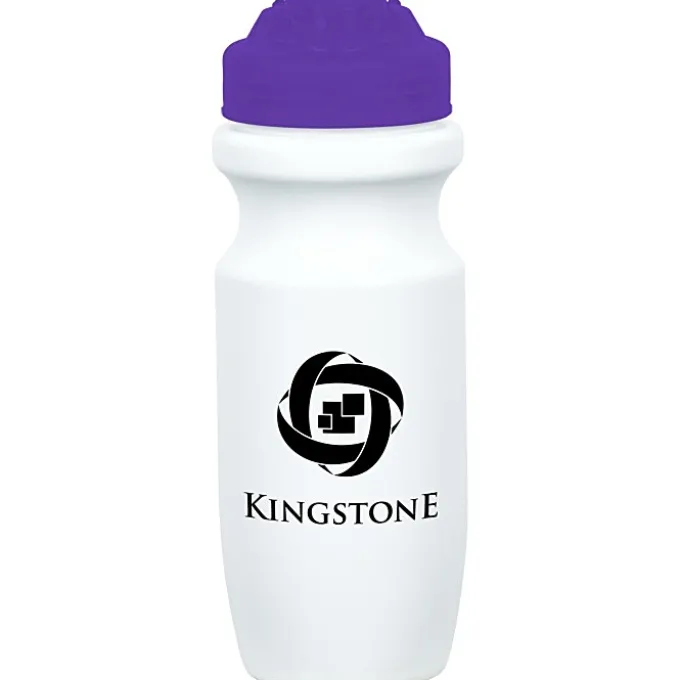 Move-It Bike Bottle with Flip Lid - 20 oz - White