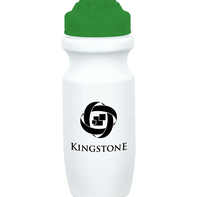 Move-It Bike Bottle with Flip Lid - 20 oz - White