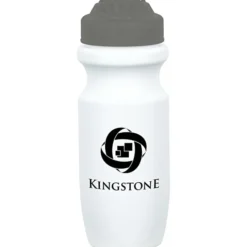 Move-It Bike Bottle with Flip Lid - 20 oz - White - 24 hr