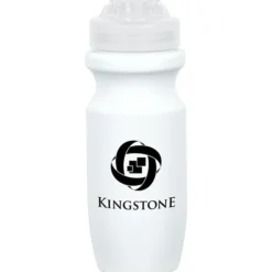 Move-It Bike Bottle with Flip Lid - 20 oz - White - 24 hr