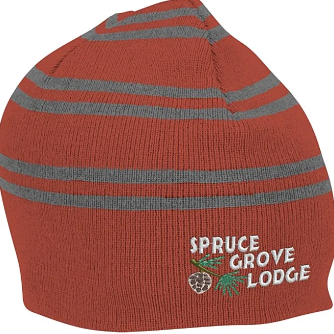 Multi-Stripe Knit Beanie