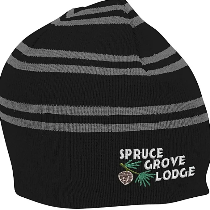 Multi-Stripe Knit Beanie