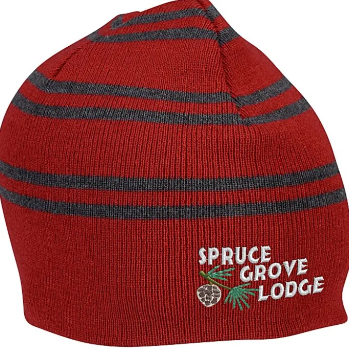 Multi-Stripe Knit Beanie