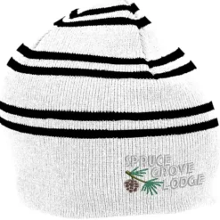 Multi-Stripe Knit Beanie