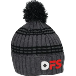 Multi-Stripe Rib Knit Beanie - 24 hr