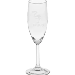 Napa Valley Optic Stem Flute - 6 oz - Deep Etch
