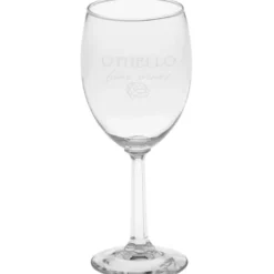 Napa Valley Optic Stem Goblet - 10 oz - Deep Etch