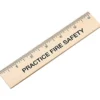 Natural Finish Ruler - 6 inches - 24 hr