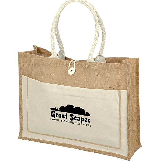 Natural Jute Tote Bag