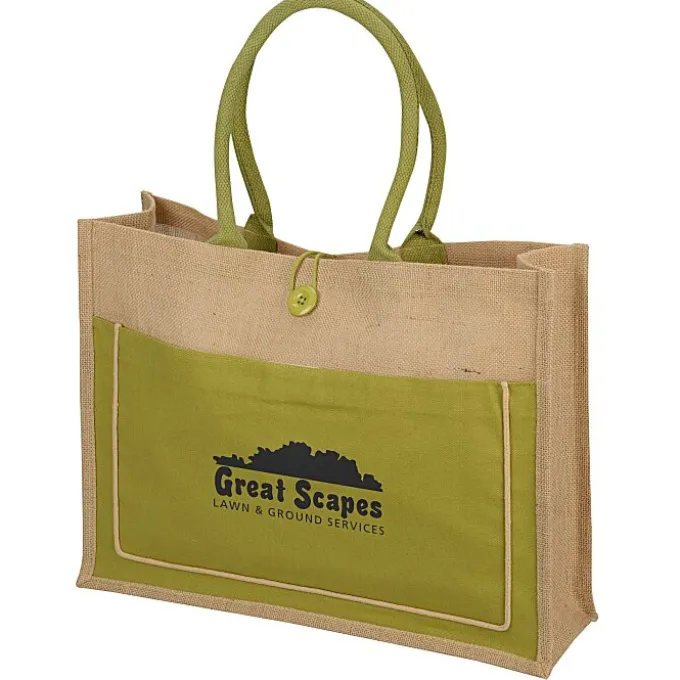 Natural Jute Tote Bag