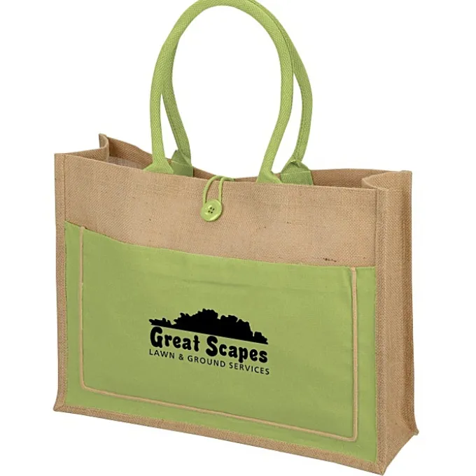 Natural Jute Tote Bag