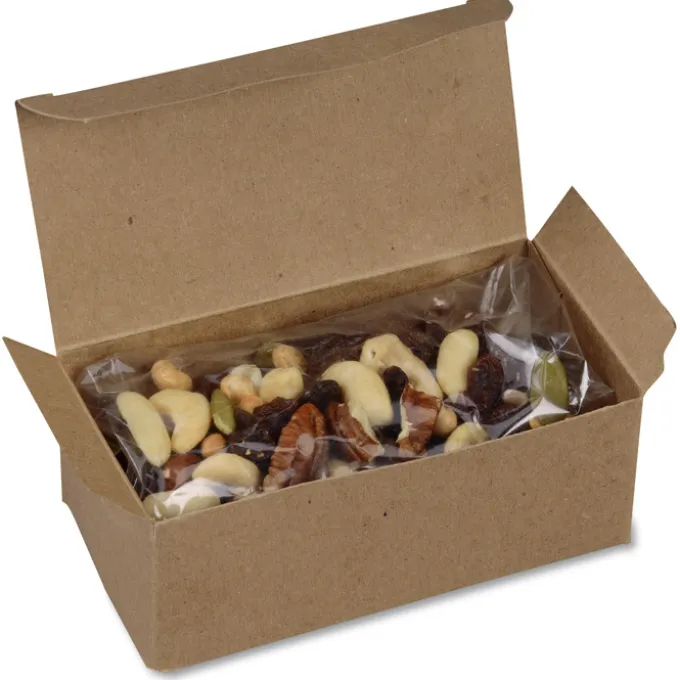 Natural Kraft Box - Deluxe Trail Mix