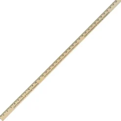 Natural Wood Yardstick - 1 1/8 inches x 1/4 inch
