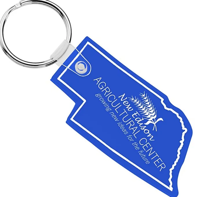 Nebraska Soft Keychain - Opaque