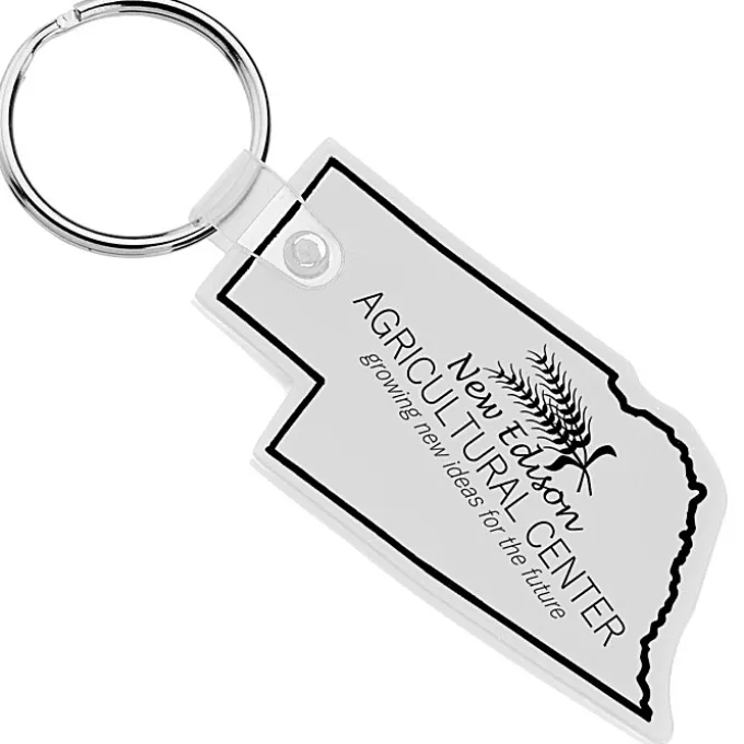 Nebraska Soft Keychain - Opaque