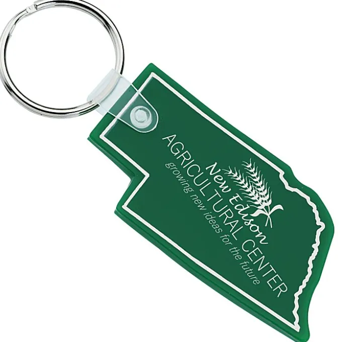 Nebraska Soft Keychain - Opaque