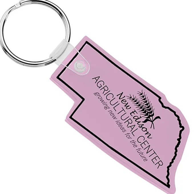 Nebraska Soft Keychain - Opaque