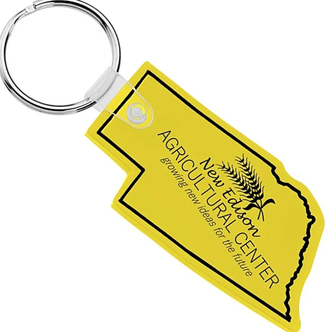 Nebraska Soft Keychain - Opaque