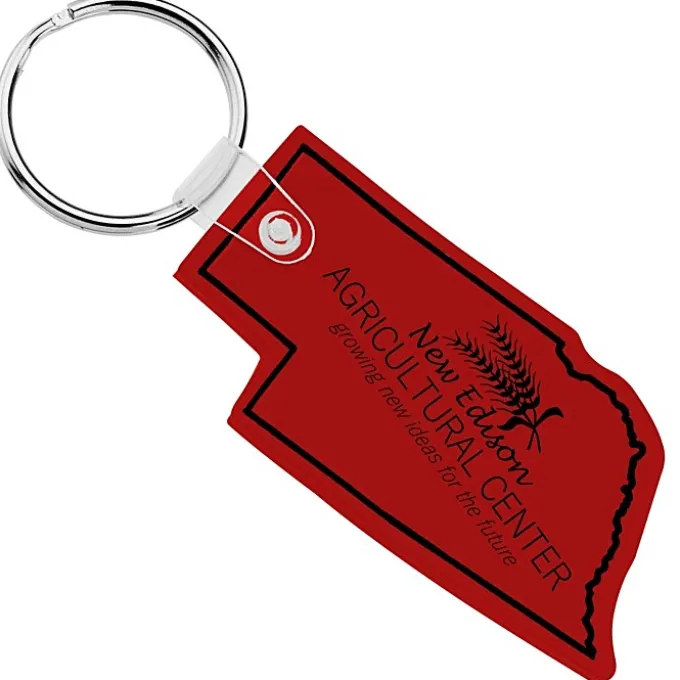 Nebraska Soft Keychain - Opaque