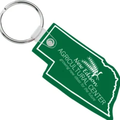 Nebraska Soft Keychain - Translucent