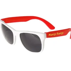 Neon Sunglasses with White Frames - 24 hr