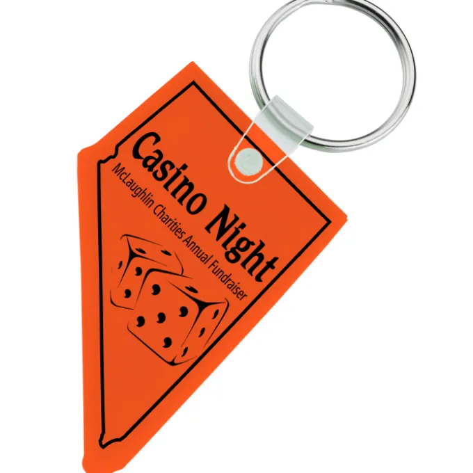 Nevada Soft Keychain - Translucent