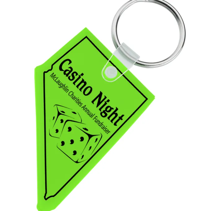 Nevada Soft Keychain - Translucent