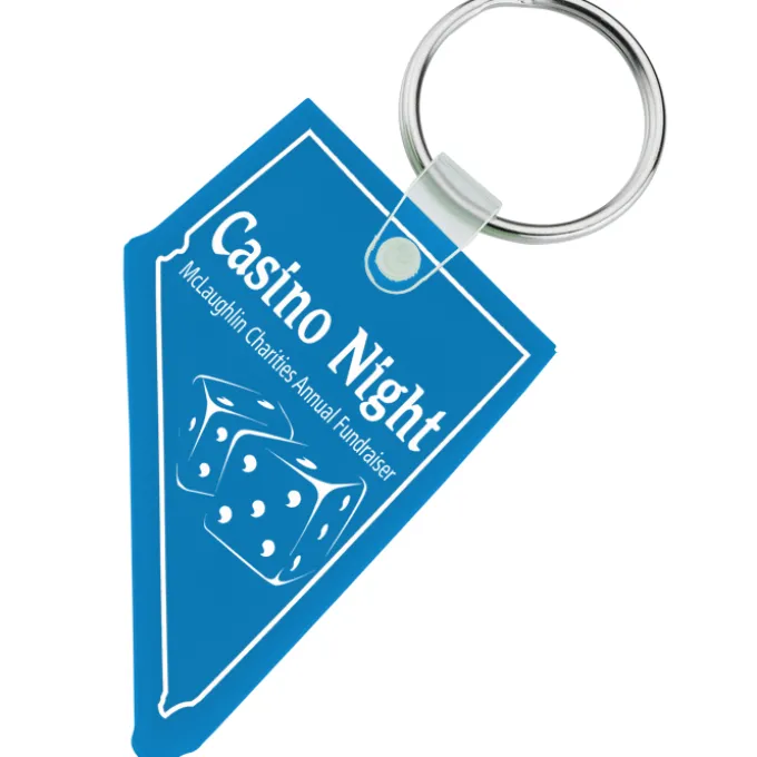 Nevada Soft Keychain - Translucent
