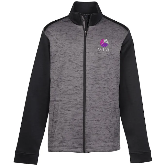 Newbury Colorblock Melange Fleece Jacket - Men's