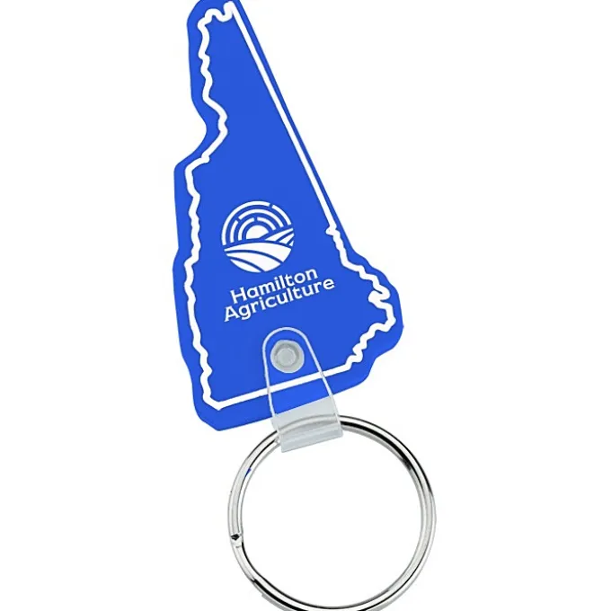 New Hampshire Soft Keychain - Opaque