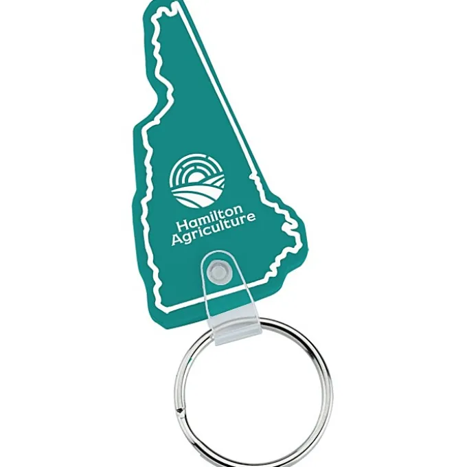New Hampshire Soft Keychain - Opaque