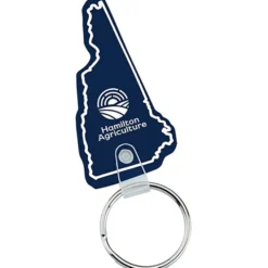 New Hampshire Soft Keychain - Opaque