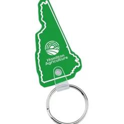 New Hampshire Soft Keychain - Opaque